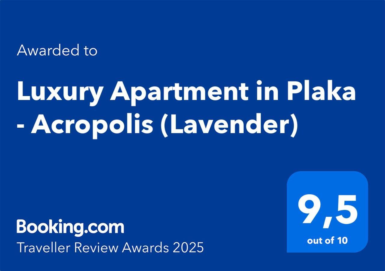 Luxury Apartment In Plaka - Acropolis Athena Bagian luar foto